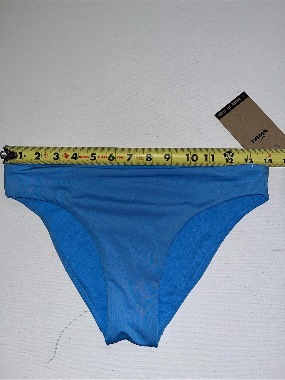 Nike Swim Bikini Bottom Womens S Essential Hipster blue liner NWT $44